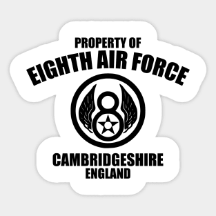 Property of Eighth Air Force Sticker